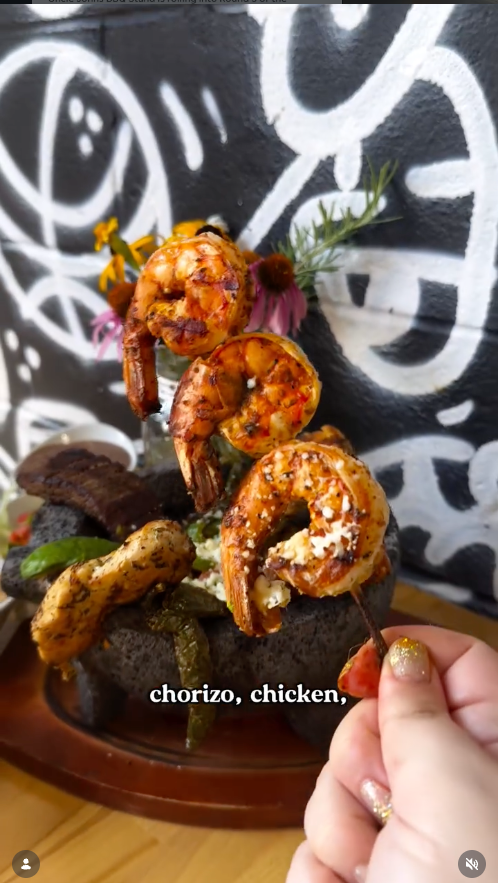 Barbecue shrimp at Uncle John's BBQ