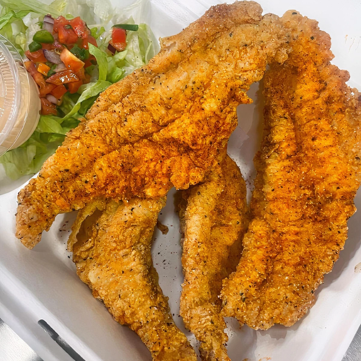 Fried Catfish Fingers (4)