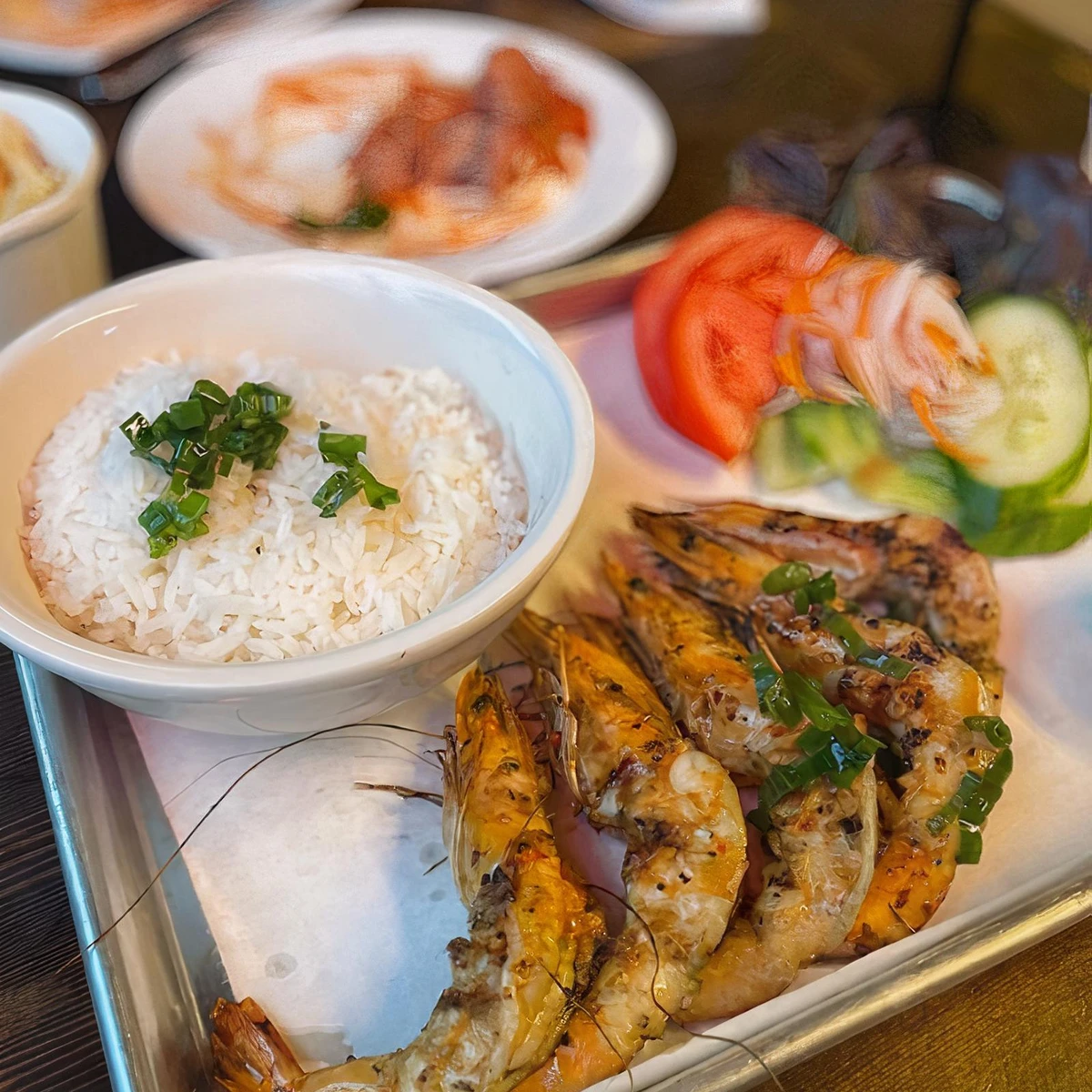 Fried or Grilled Shrimp (5)